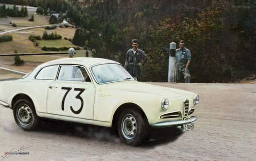 Alfa Romeo Giulietta Sprint von Denis de Graffenried Alfa Romeo Giulietta Sprint von Denis de Graffenried